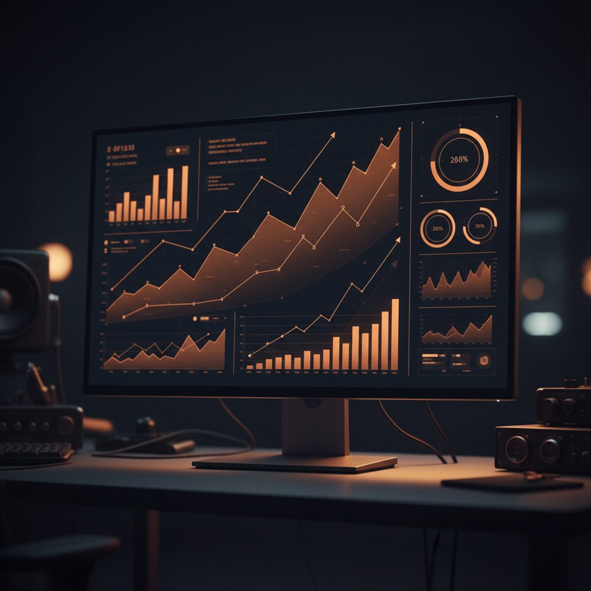 Optimalisatie: analytics-dashboard met grafieken